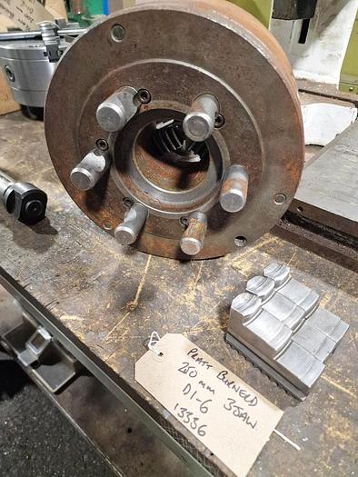 Used PRATT BURNERD PRATT BURNERD 250 STANDARD ACCURACY 3 JAW SCROLL CHUCK