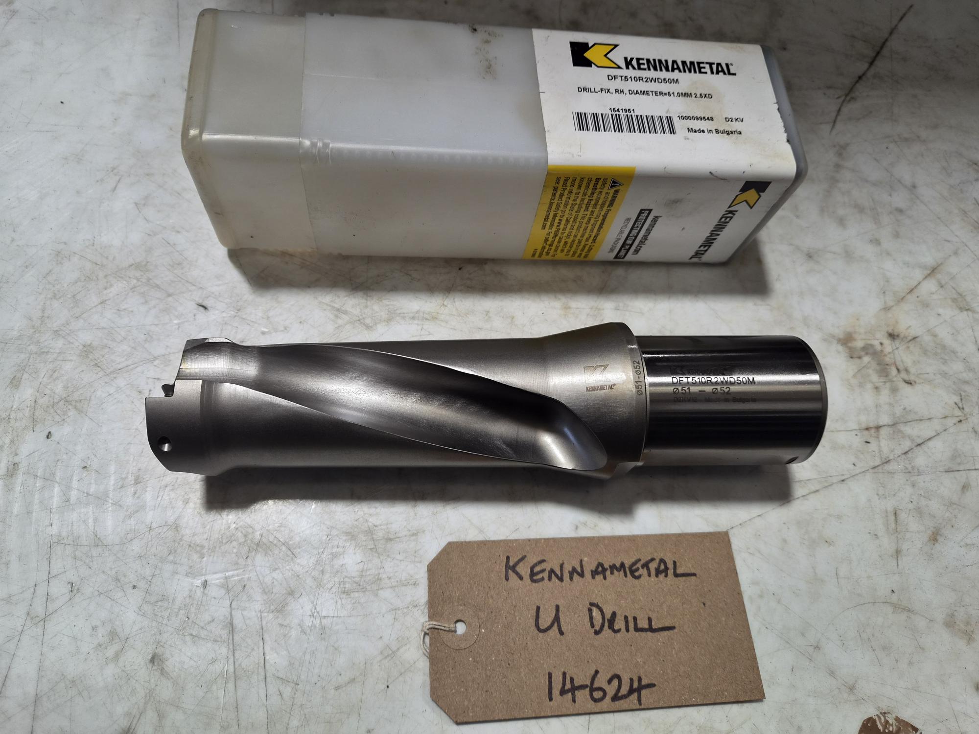Used KENNAMETAL  U DRILL Code DFT510R2WD50M
