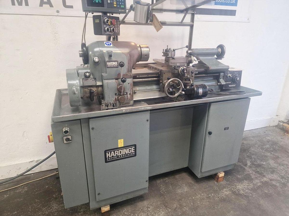 Used HARDINGE  HLVH SUPER PRECISION TOOLROOM LATHE