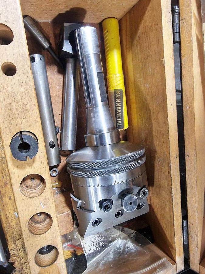 Used LENZ LPA-S No. 2 AUTOMATIC BORING & FACING HEAD