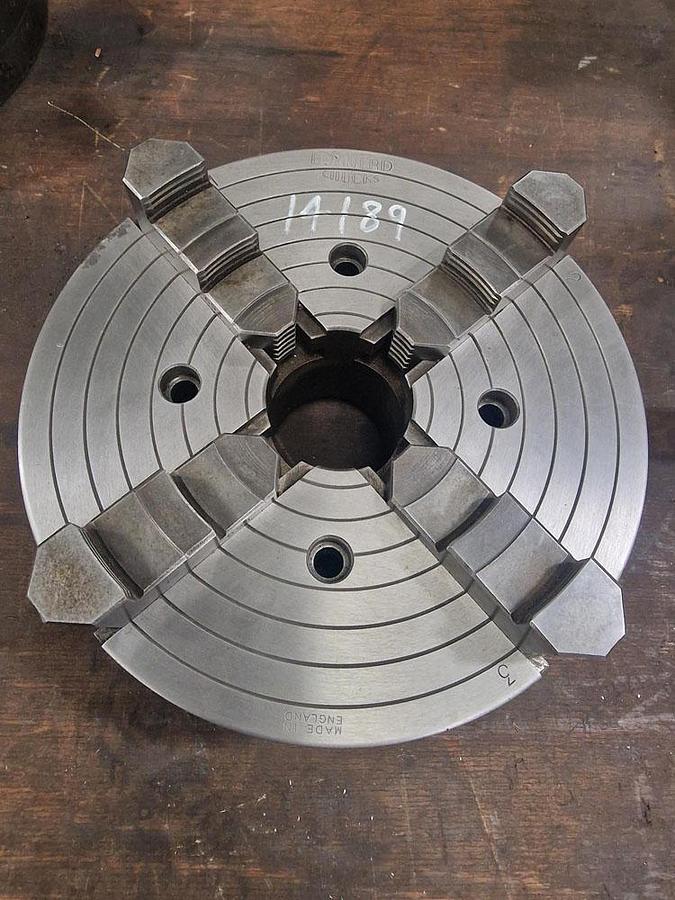 Used BURNERD 10" 4 JAW CHUCK