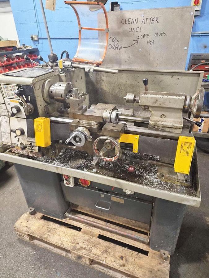 Used COLCHESTER BANTAM 1600 STRAIGHT BED CENTRE LATHE