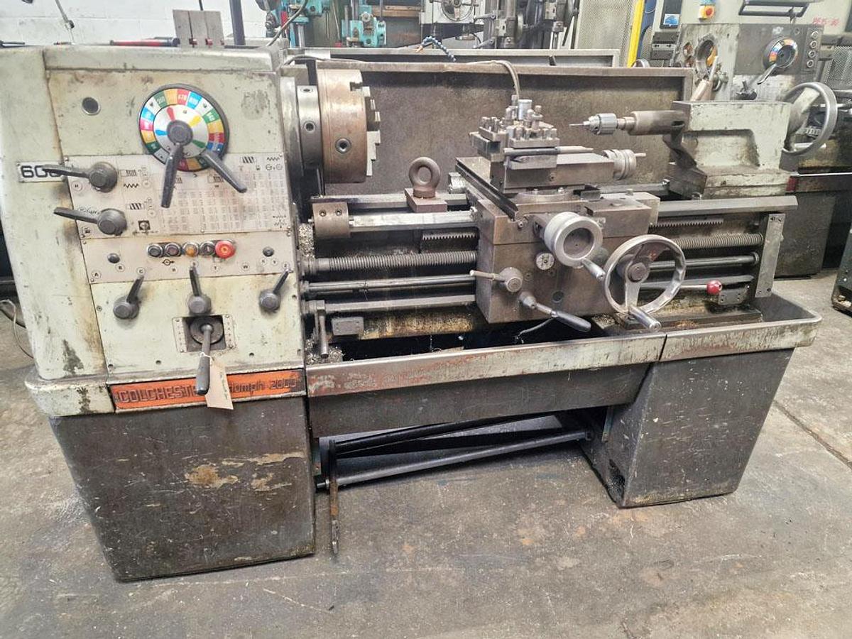 Used COLCHESTER COLCHESTER TRIUMPH 2000 15" x 30" GAP BED CENTRE LATHE