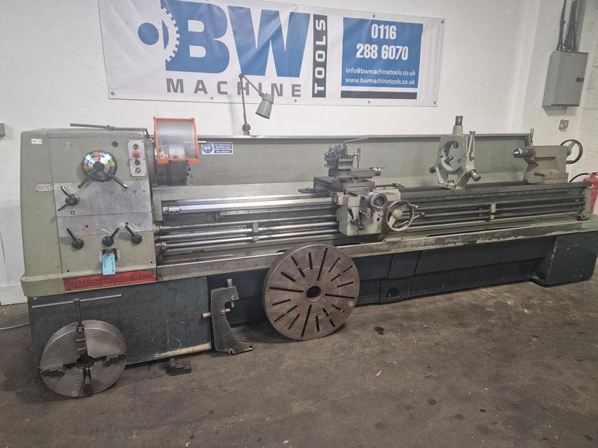 Used COLCHESTER MASTIFF 1400 21" x 108" GAP BED CENTRE LATHE