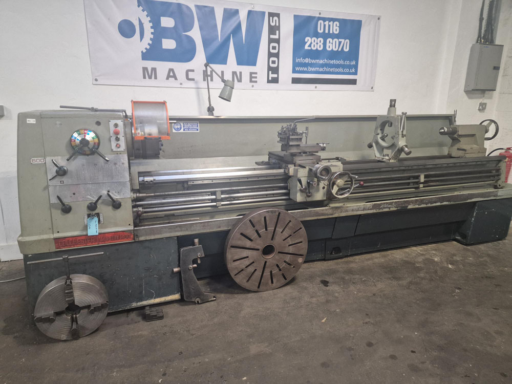 Used COLCHESTER  MASTIFF 1400 21" x 108" GAP BED CENTRE LATHE