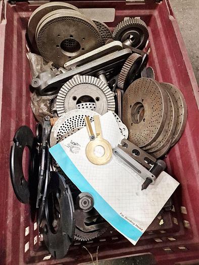 Used DIVIDING HEAD INDEXING PLATES & ACCESSORIES
