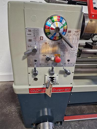 Used COLCHESTER STUDENT 1800 13" x 25" GAP BED CENTRE LATHE