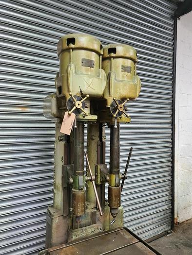 Used HERBERT "V" TYPE 2 SPINDLE IN-LINE DRILL
