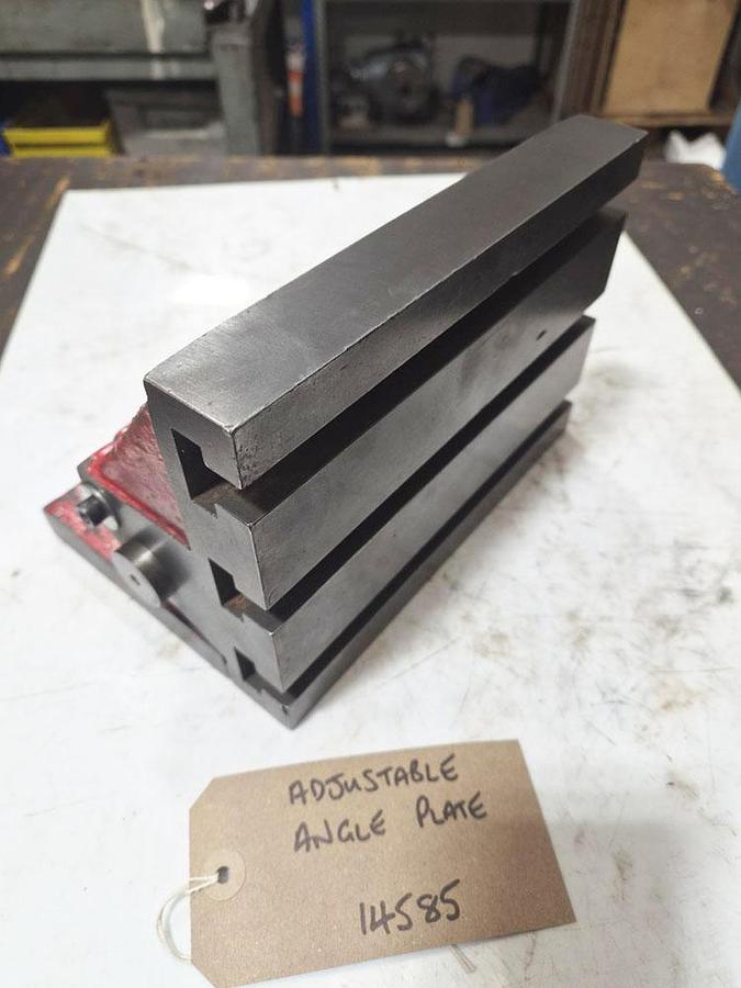 Used UNION ADJUSTABLE ANGLE PLATE
