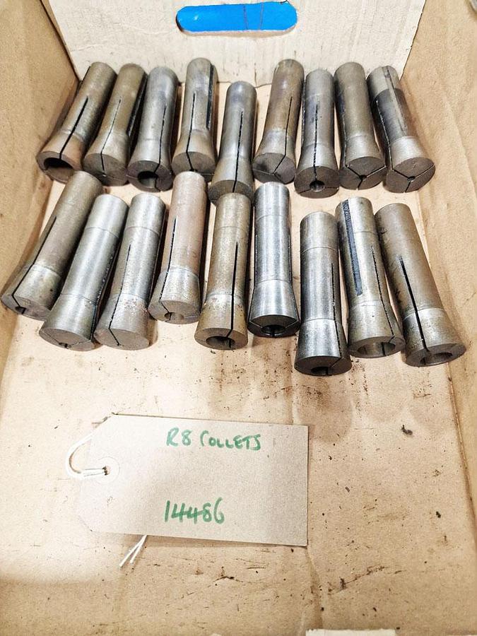 Used UNKNOWN R8 COLLETS