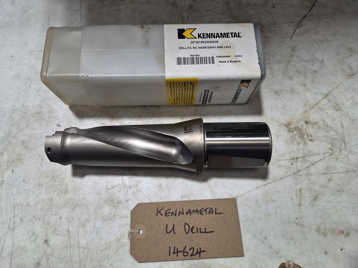 Used KENNAMETAL U DRILL Code DFT510R2WD50M