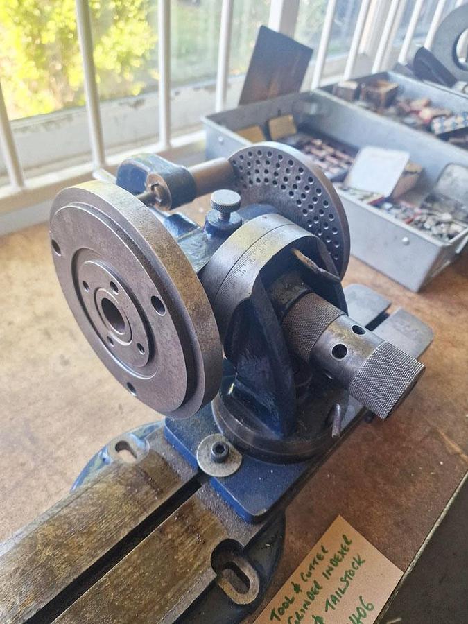 Used ABWOOD TOOL & CUTTER GRINDER INDEXER & TAILSTOCK