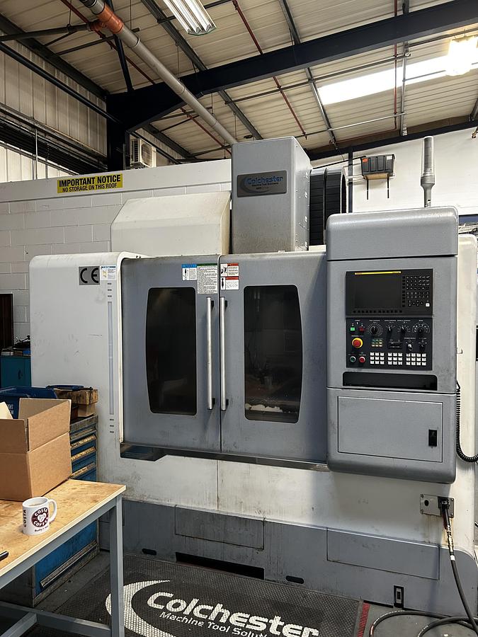 Used COLCHESTER STORM 1050 VERTICAL MACHINING CENTRE