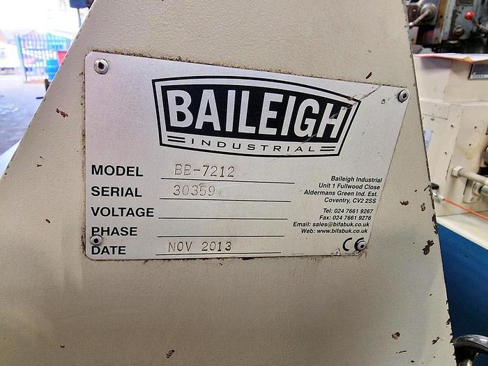 Used 2014 BAILEIGH  BB8012 BOX & PAN FOLDER