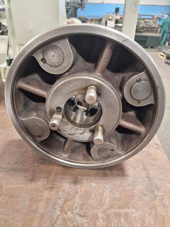 Used BISON 10" 4 JAW CHUCK 4344-10/4