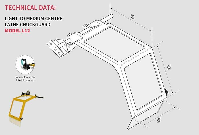 SILVAFLAME CLEERVUE L12 LATHE CHUCK GUARD