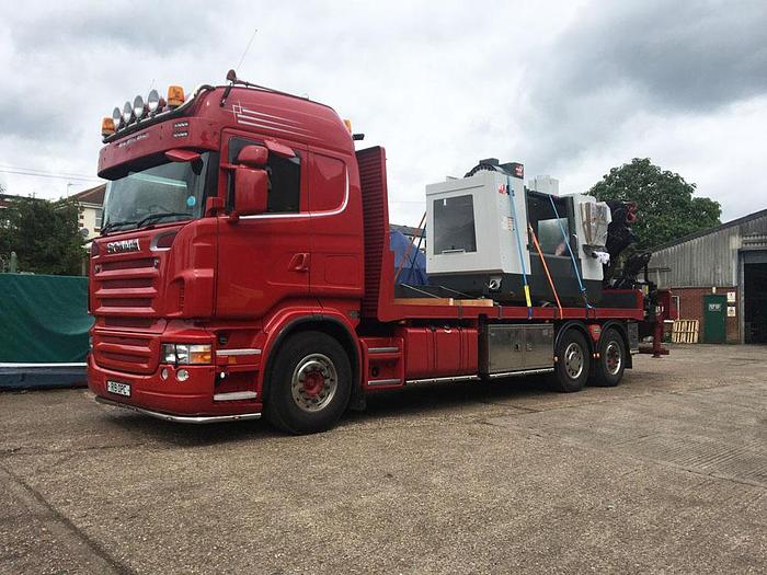 Used CRANE LORRY DELIVERY Machine Tool Moving