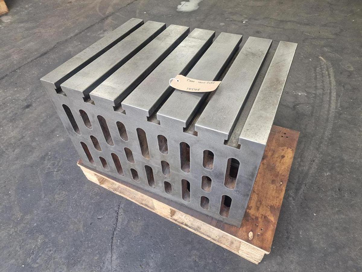 Used UNION CAST IRON ENGINEERS CUBE