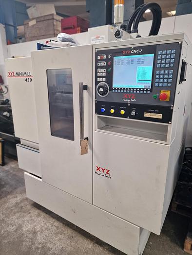 Used XYZ MINI MILL 450 VMC