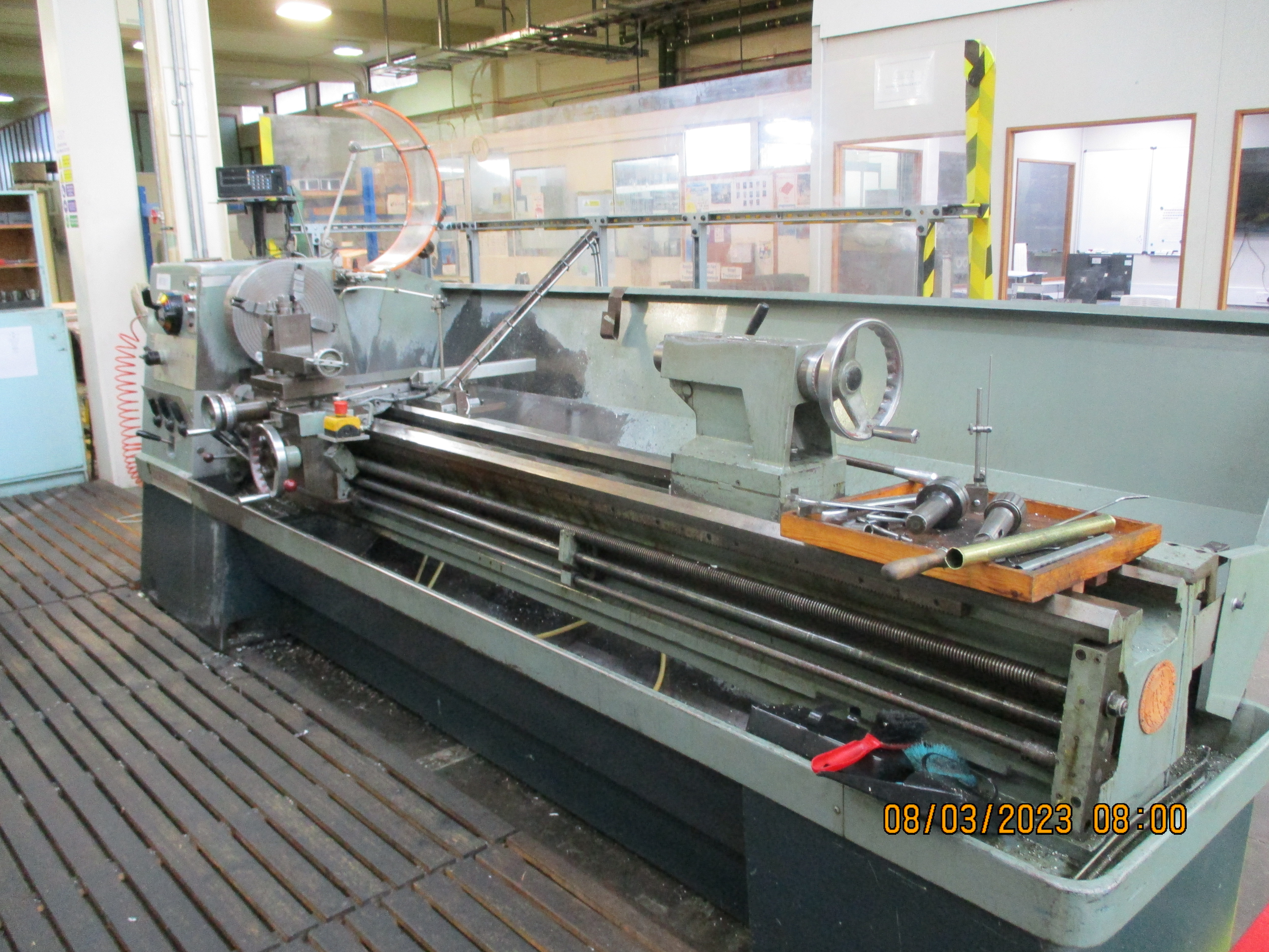 Used COLCHESTER MASTIFF 1400 21" x 100" GAP BED CENTRE LATHE