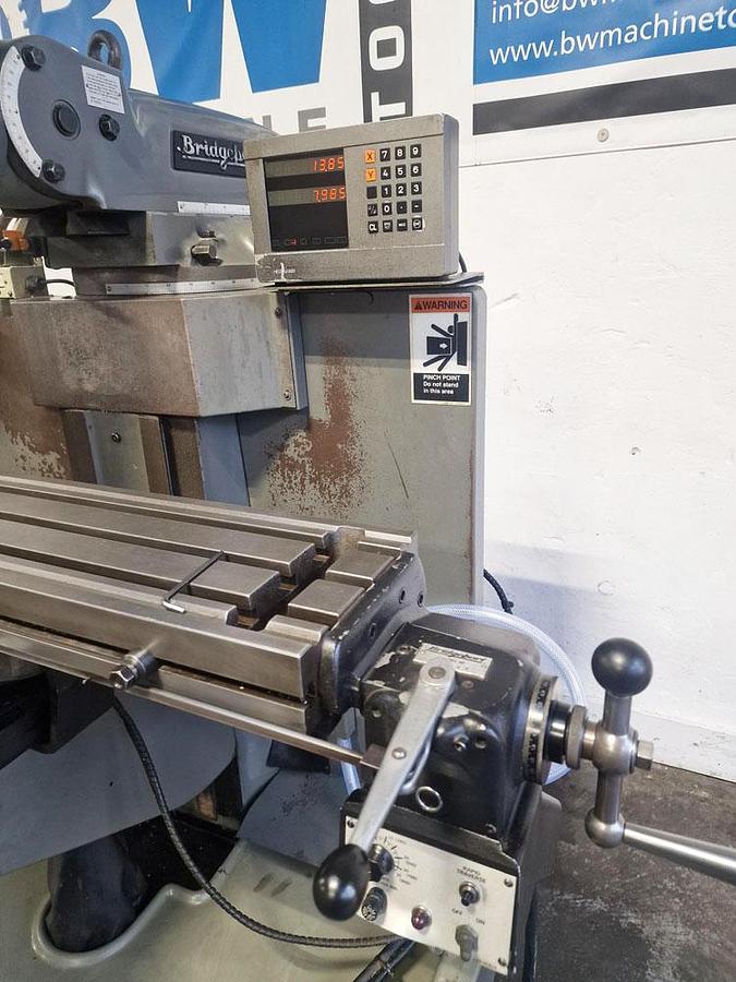 Used 1996 BRIDGEPORT SERIES 1 BR2J2 TURRET MILL