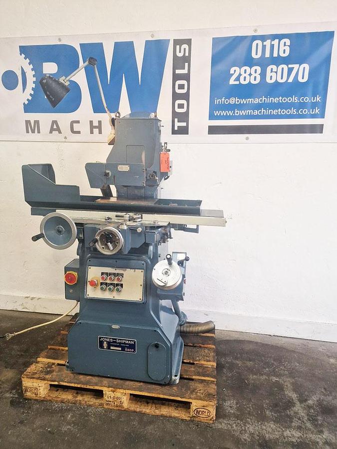 Used JONES & SHIPMAN 540P HYDRAULIC SURFACE GRINDER