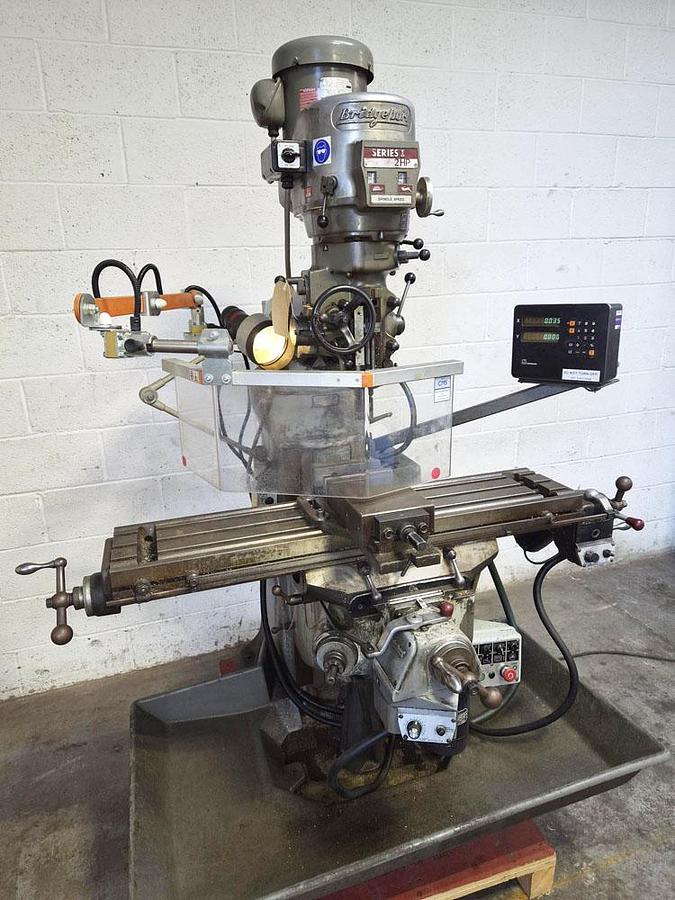 Used BRIDGEPORT SERIES 1 BR2J2 TURRET MILL