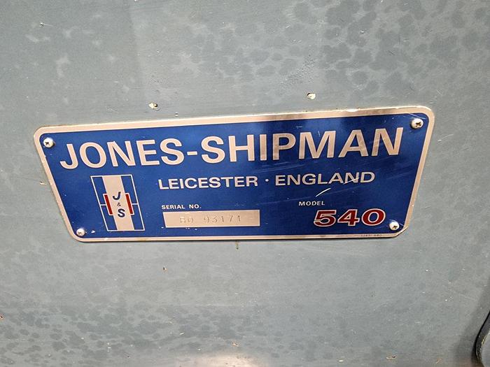 Used JONES & SHIPMAN  540 HYDRAULIC SURFACE GRINDER