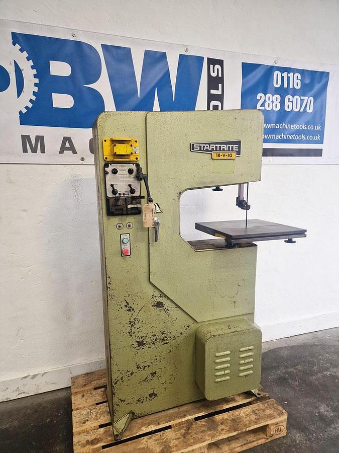 Used STARTRITE 18 V 10 VERTICAL BANDSAW