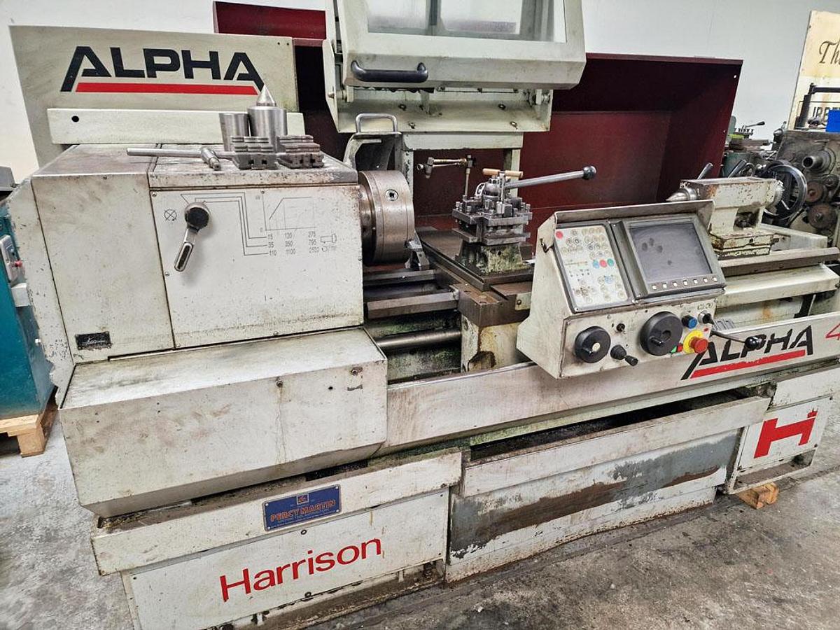 Used HARRISON ALPHA 400 CNC LATHE