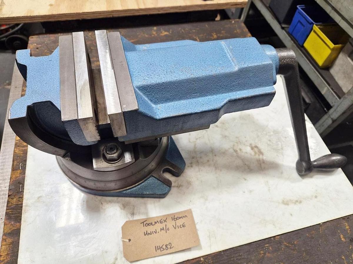 Used BISON UNIVERSAL MACHINE VICE