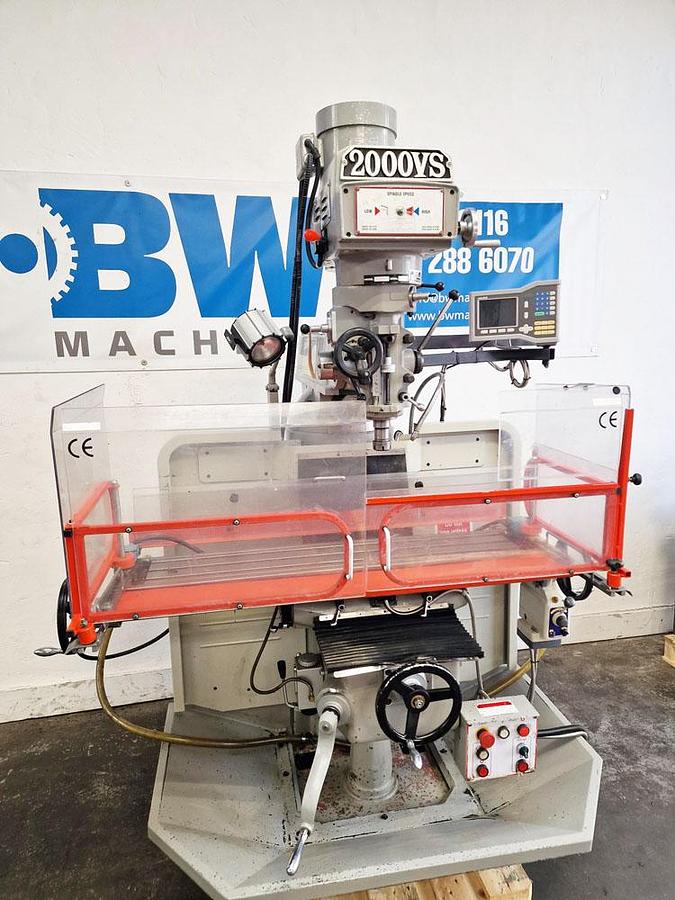 Used 2011 EUROPA 2000VS TURRET MILLING MACHINE