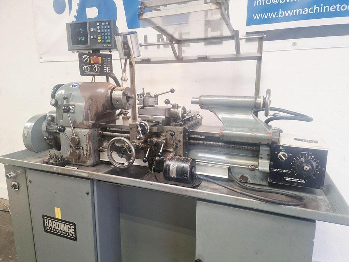 Used HARDINGE HLVH SUPER PRECISION TOOLROOM LATHE