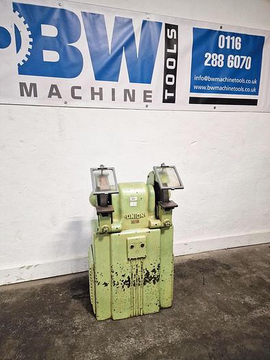 Used UNION  DOUBLE ENDED PEDESTAL GRINDER