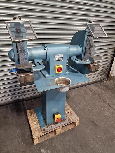 Used ARBOGA EP314 DOUBLE ENDED PEDESTAL GRINDER