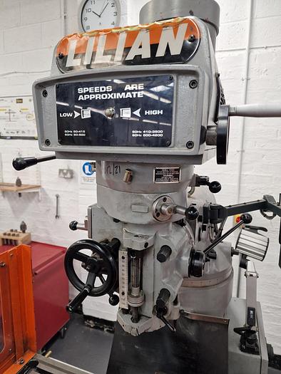 Used LILIAN 2VS TURRET MILLER