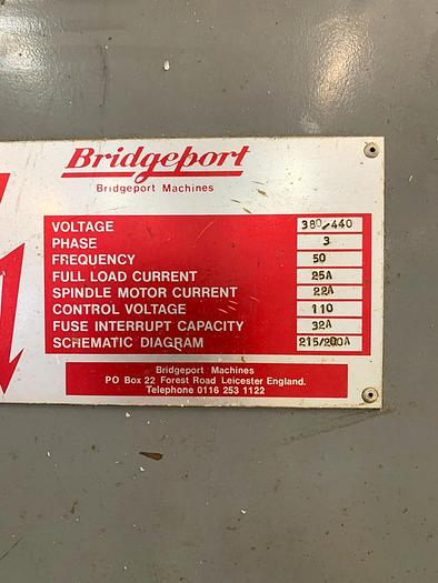 Used BRIDGEPORT SERIES 2 INTERACT 4 CNC MILL