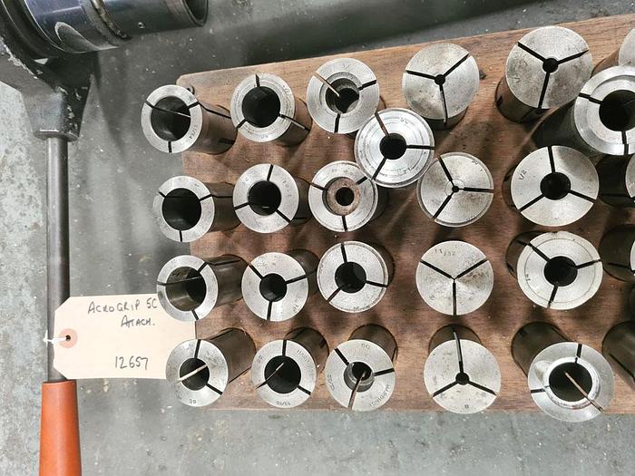 Used ACROGRIP LEVER OPERATED COLLET ATTACHMENT