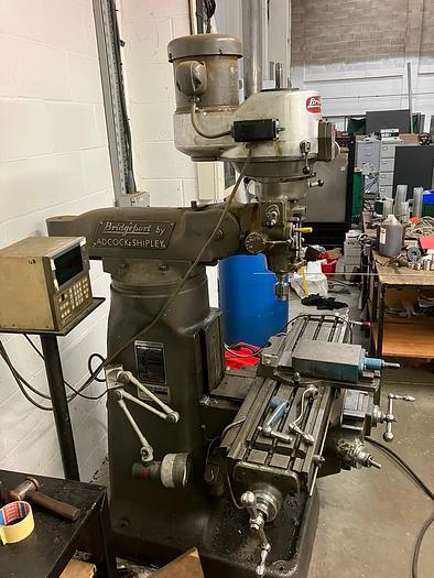 Used BRIDGEPORT SERIES 1 BR2J2 TURRET MILL