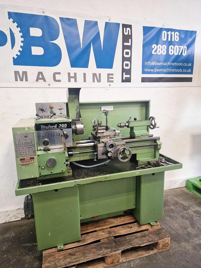 Used MYFORD MYFORD 280 x 600 STRAIGHT BED CENTRE LATHE