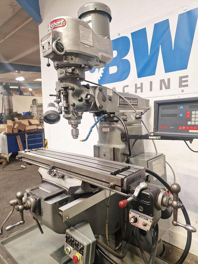 Used BRIDGEPORT SERIES 1 BR2J2 TURRET MILL