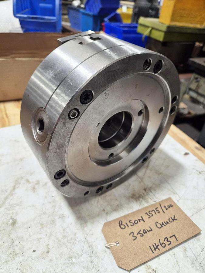 Used BISON  3375/200 3 JAW CHUCK