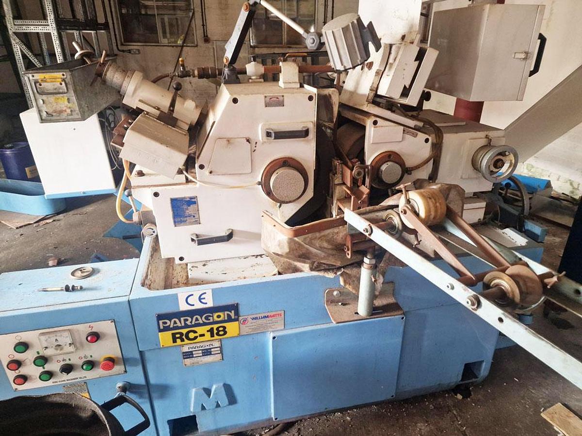Used 1996 PARAGON RC-18 CENTRELESS GRINDER