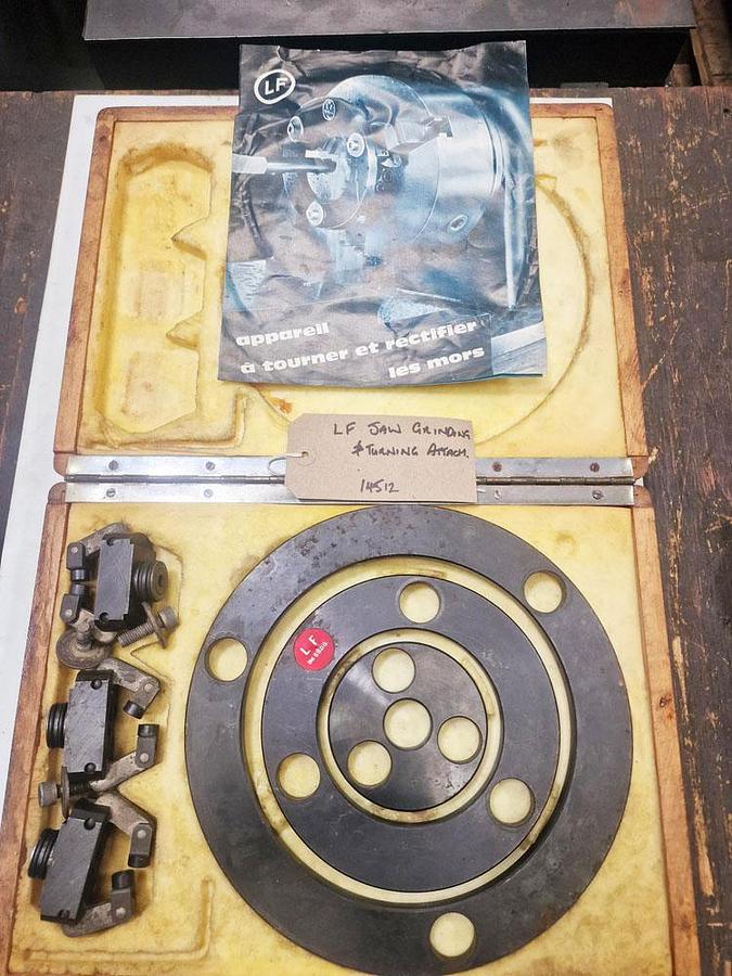 Used LF CHUCK JAW BORING KIT