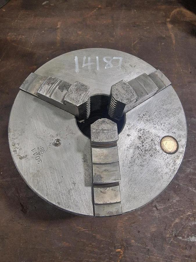Used BISON 200mm 3 JAW CHUCK