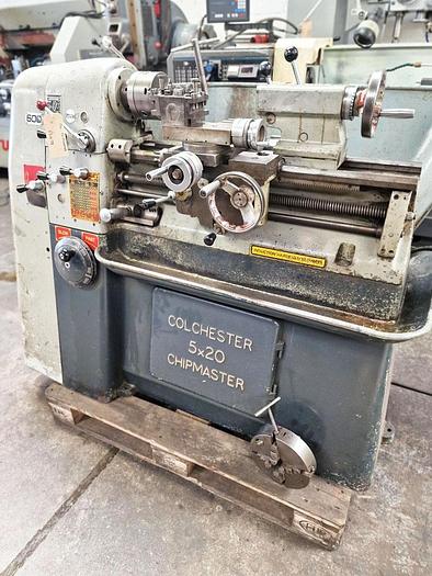 Used COLCHESTER CHIPMASTER 10" x 20" STRAIGHT BED CENTRE LATHE