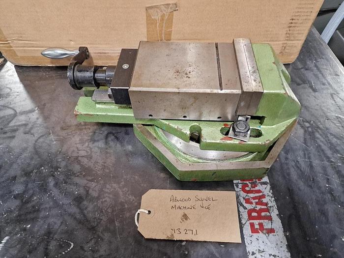 Used ABWOOD 4" SWIVEL MACHINE VICE