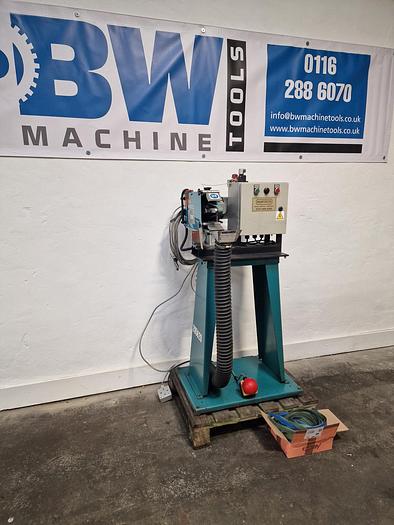 Used 2009 SURTECH FINTEC 411T MINI ABRASIVE BELT GRINDER