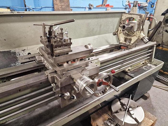 Used COLCHESTER MASTIFF 1400 x 80" GAP BED CENTRE LATHE