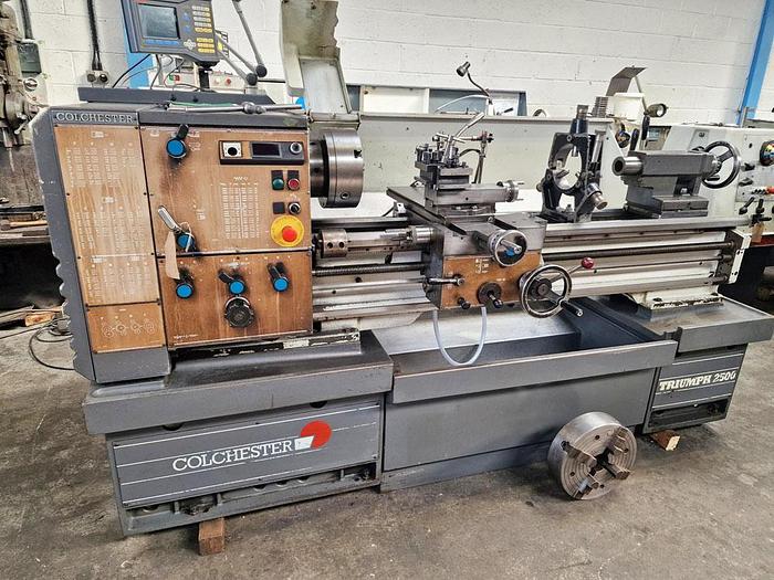 Used COLCHESTER COLCHESTER TRIUMPH VS2500 15" x 50" GAP BED CENTRE LATHE